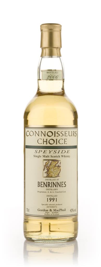 Benrinnes 1991 (bottled 2006) - Connoisseurs Choice (Gordon & MacPhail Single Malt Whisky
