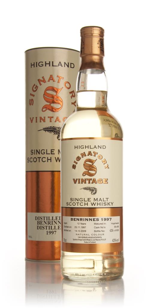 Benrinnes 12 Year Old 1997 (Signatory) Single Malt Whisky