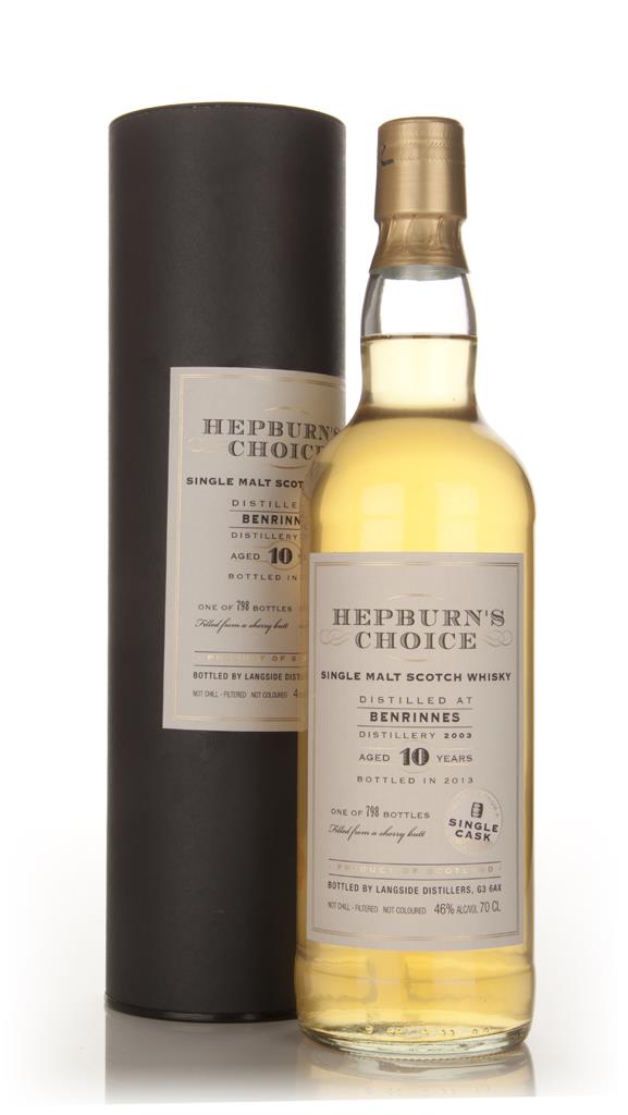 Benrinnes 10 Year Old 2003 - Hepburn's Choice (Langside) Single Malt Whisky