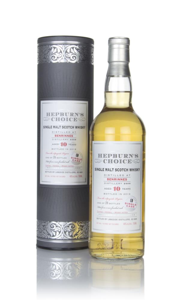 Benrinnes 10 Year Old 2009 - Hepburn's Choice (Langside) Single Malt Whisky