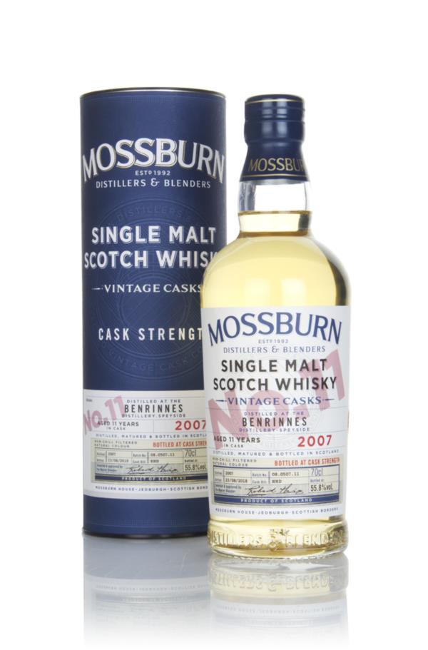 Benrinnes 11 Year Old 2007 - Cask Strength (Mossburn) Single Malt Whisky