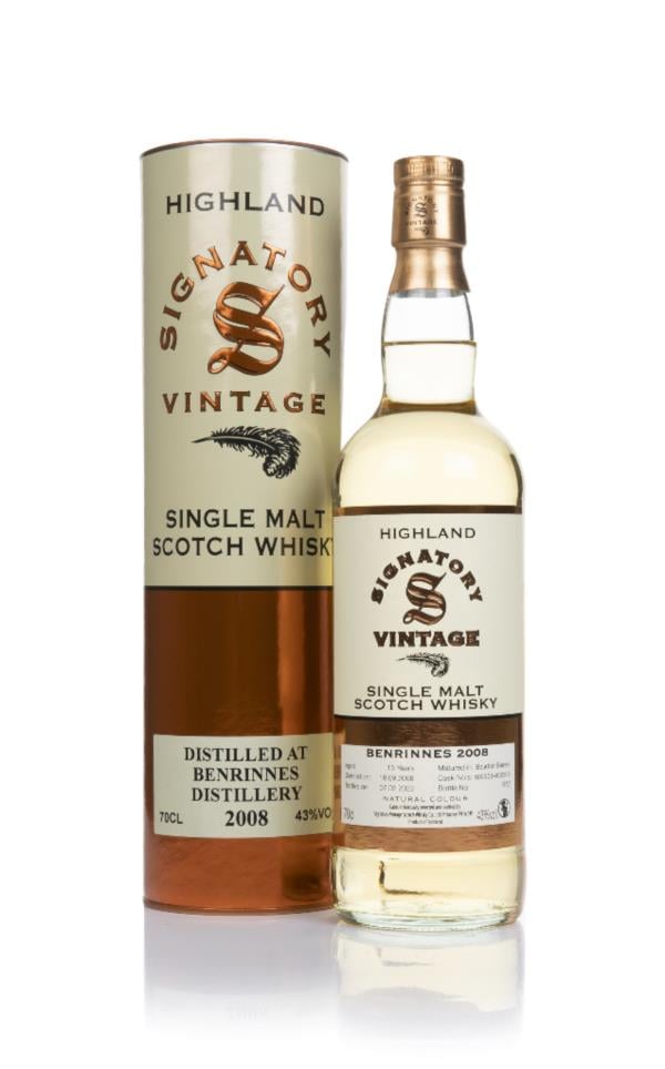 Benrinnes 13 Year Old 2008 (casks 800308 & 800309) - Signatory Single Malt Whisky