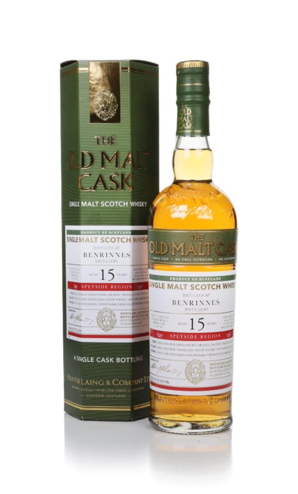 Benrinnes 15 Year Old 2005 (cask 14051) - Old Malt Cask (Hunter Laing) Single Malt Whisky