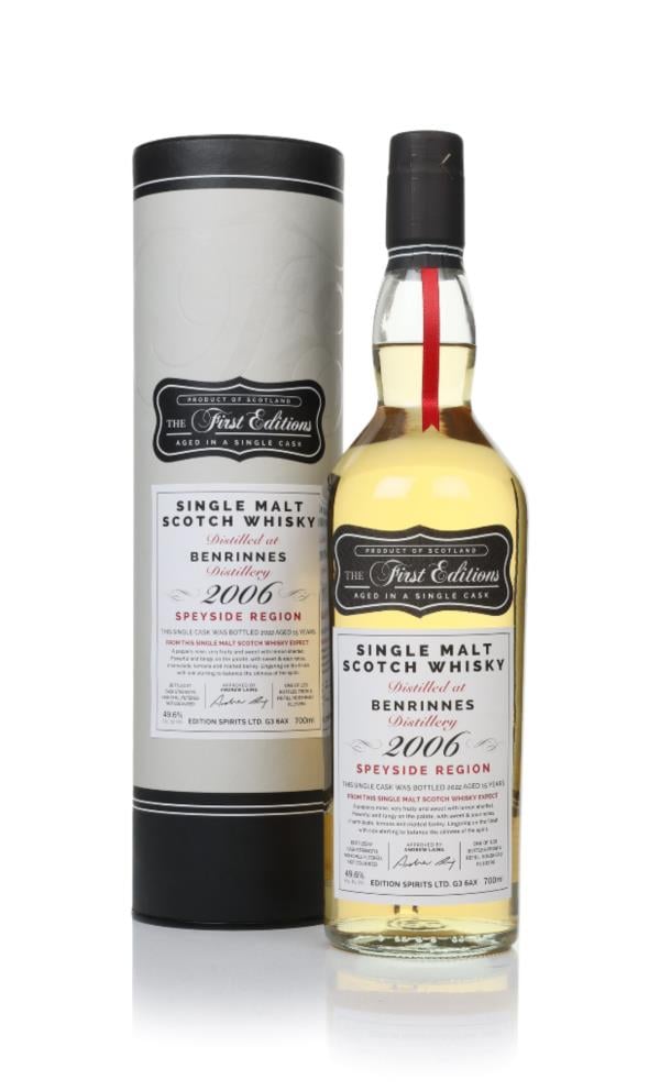 Benrinnes 15 Year Old 2006 (cask 19296)  - The First Editions (Hunter Single Malt Whisky