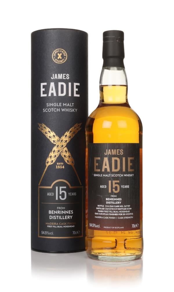 Benrinnes 15 Year Old 2009 (cask 367729) - James Eadie Single Malt Whisky