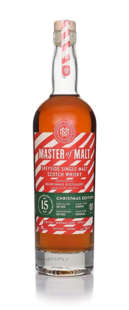 Benrinnes 15 Year Old 2010 - Christmas 2025 (Master of Malt) Single Malt Whisky