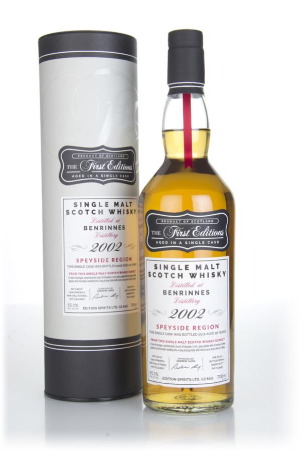 Benrinnes 16 Year Old 2002 (cask 15438) - The First Editions (Hunter L Single Malt Whisky