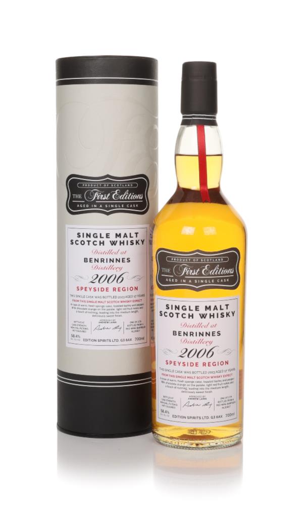 Benrinnes 17 Year Old 2006 (cask 20607) - The First Editions (Hunter L Single Malt Whisky