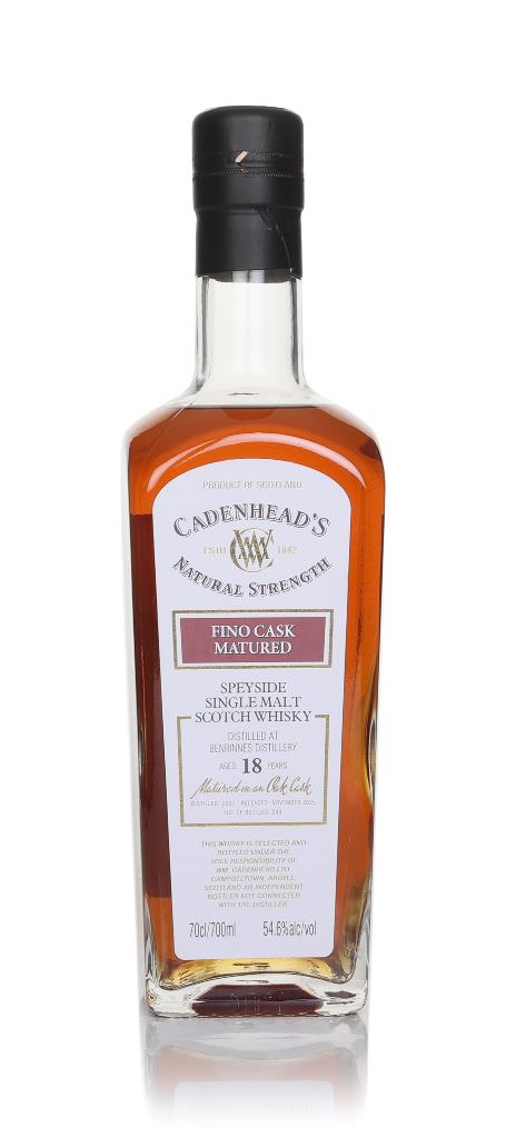 Benrinnes 18 Year Old 2007 - Cadenhead's Natural Strength Single Malt Whisky