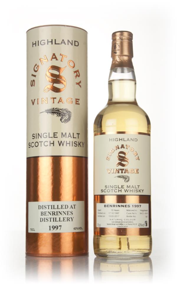 Benrinnes 19 Year Old 1997 (casks 9412 & 9419) - Signatory Single Malt Whisky