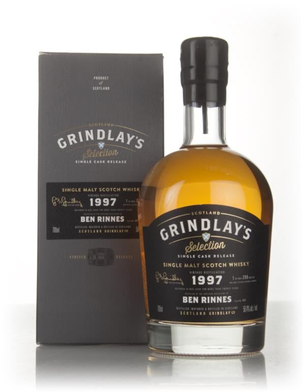 Benrinnes 20 Year Old 1997 (Scotland Grindlay) Single Malt Whisky