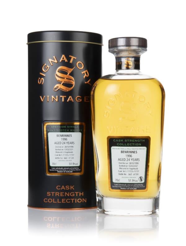 Benrinnes 24 Year Old 1996 (cask 11723 & 11737) - Cask Strength Collec Single Malt Whisky