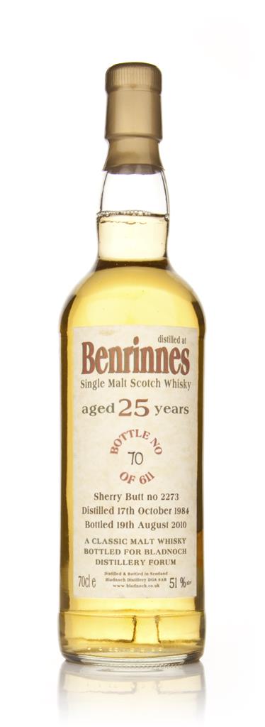 Benrinnes 25 Year Old 1984 Cask 2273 (Bladnoch) Single Malt Whisky