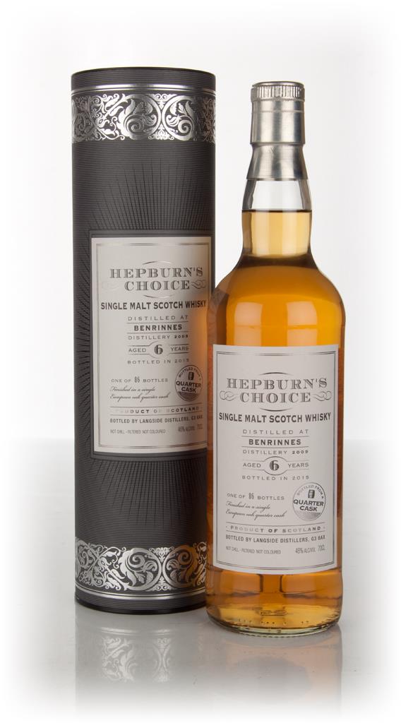Benrinnes 6 Year Old 2009 (bottled 2015) - Hepburn's Choice (Langside) Single Malt Whisky