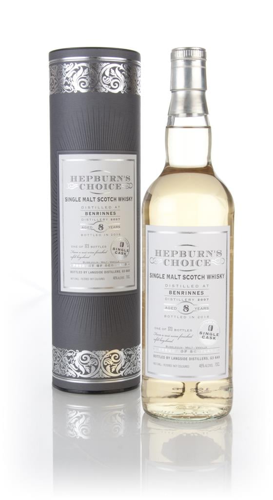 Benrinnes 8 Year Old 2007 - Hepburn's Choice (Langside Distillers) Single Malt Whisky