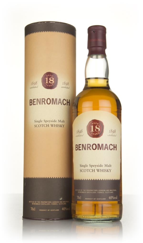 Benromach 18 Year Old - Late 1990s Single Malt Whisky