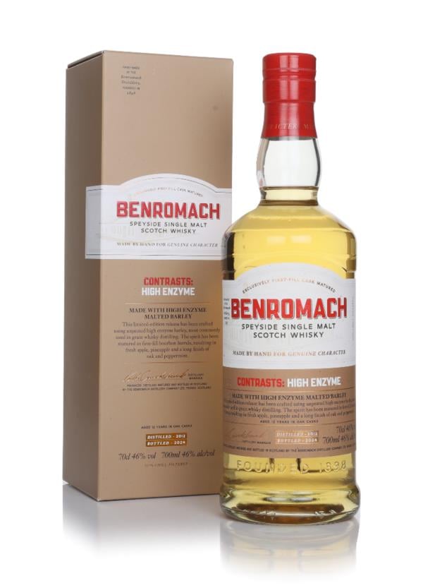 Benromach Contrasts: High Enzyme 2012 (bottled 2024) Single Malt Whisky
