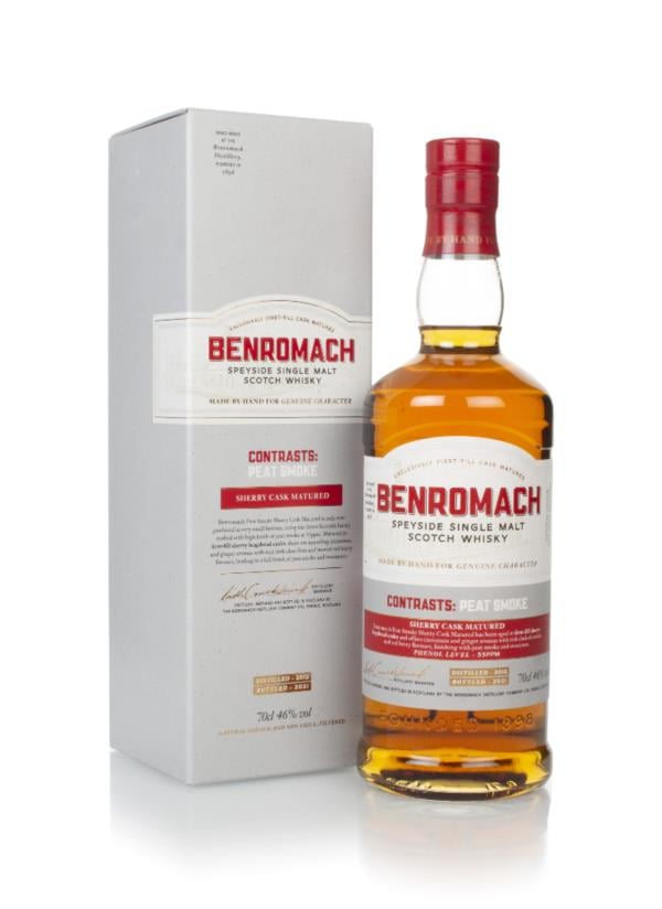 Benromach Contrasts Peat Smoke Sherry Cask Single Malt Whisky