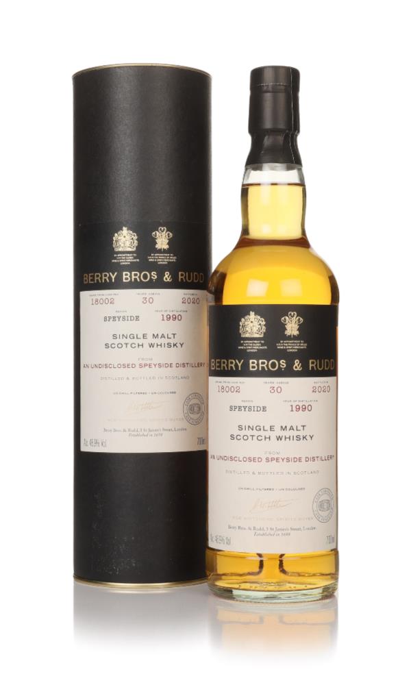 Undisclosed Speyside 30 Year Old 1990 (cask 18002) - Berry Bros. & Rud Single Malt Whisky