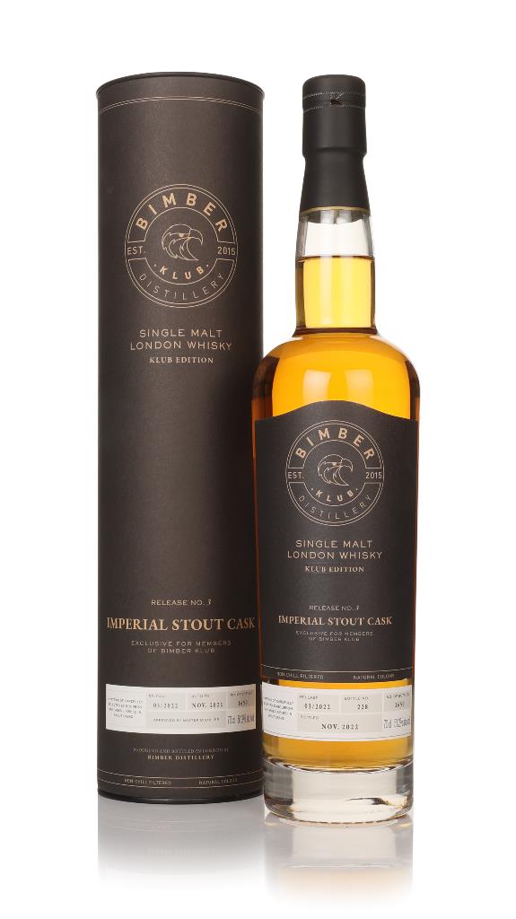 Bimber Klub Edition Release No.3 - Imperial Stout Cask Single Malt Whisky