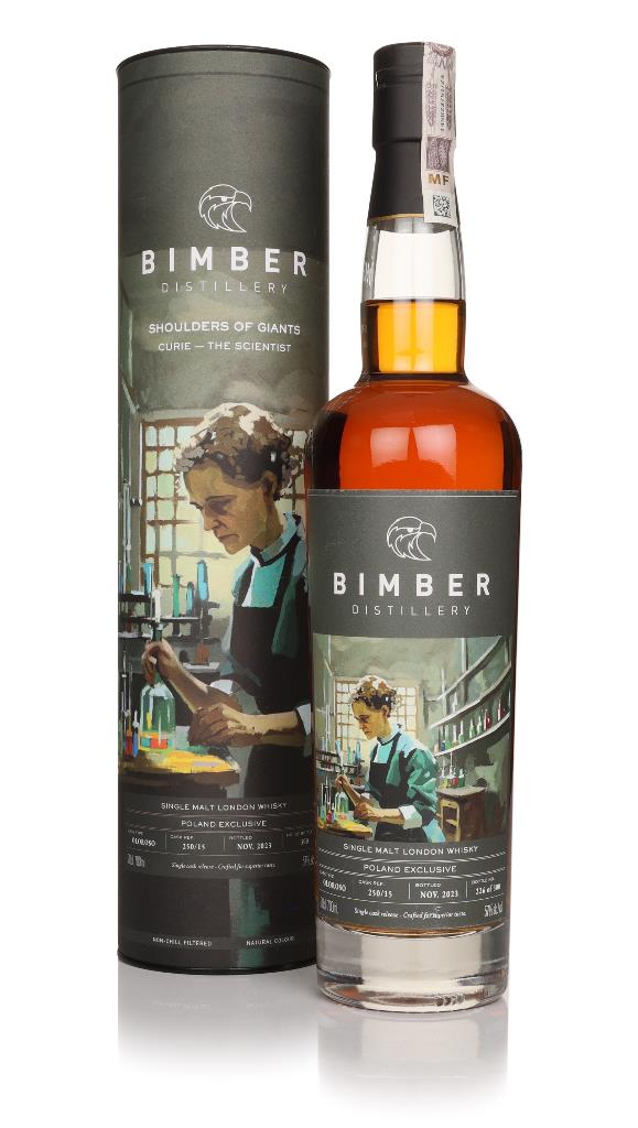 Bimber Shoulders of Giants (cask 250/15) - Curie The Scientist Single Malt Whisky