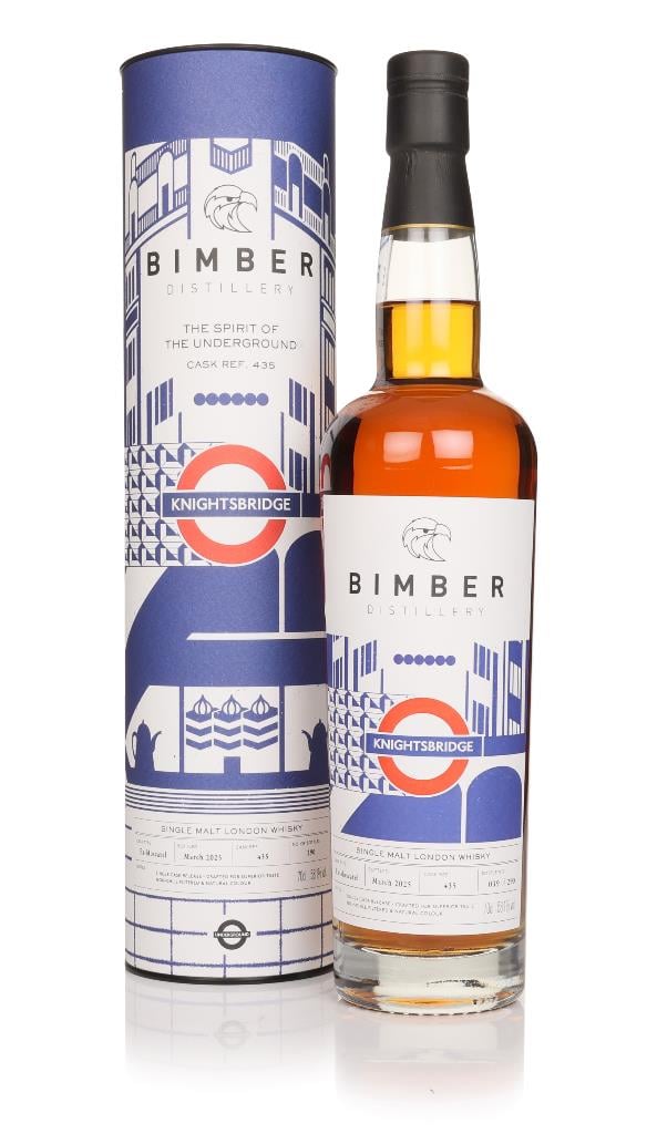 Bimber Spirit of the Underground (cask 435) - Knightsbridge Single Malt Whisky