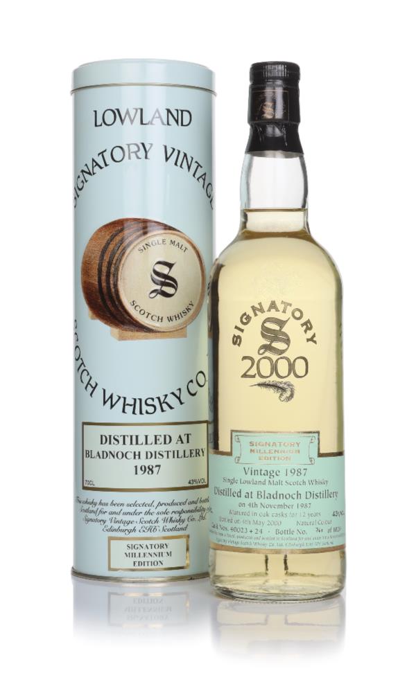 Bladnoch 12 Year Old 1987 (casks 40023 & 40024) - Signatory Single Malt Whisky