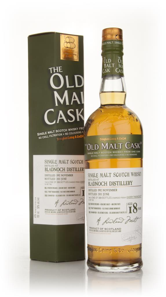 Bladnoch 18 Year Old 1992 - Old Malt Cask (Douglas Laing) Single Malt Whisky