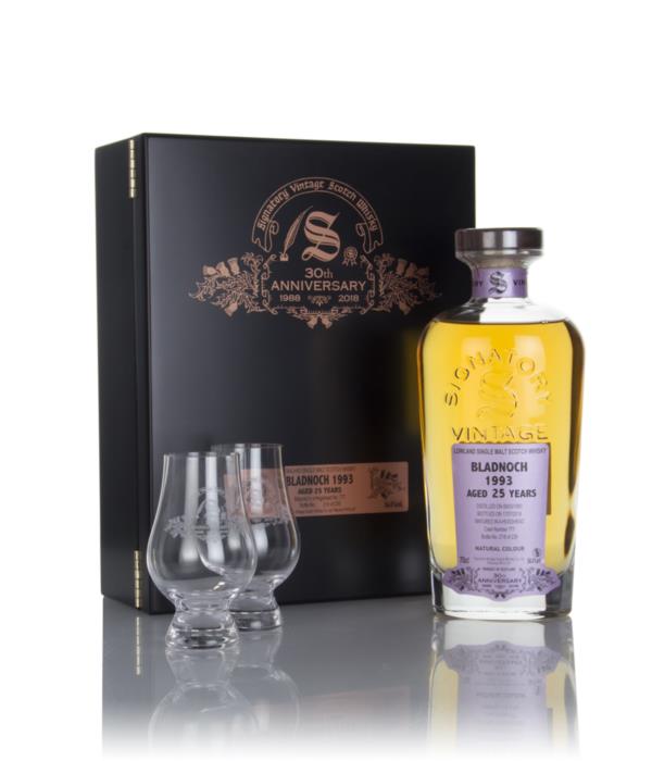 Bladnoch 25 Year Old 1993 (cask 777) - 30th Anniversary Gift Box (Sign Single Malt Whisky