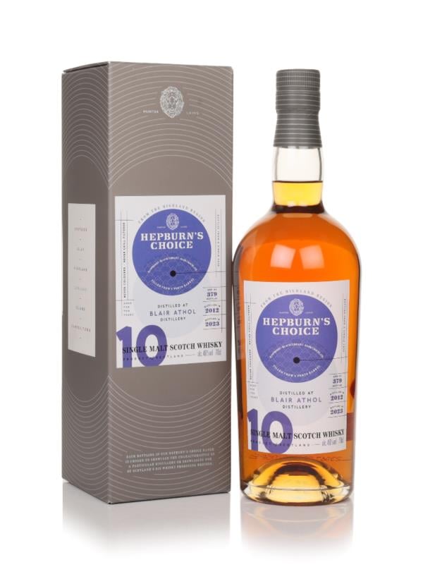 Blair Athol 10 Year Old 2012 - Hepburn's Choice (Langside) Single Malt Whisky