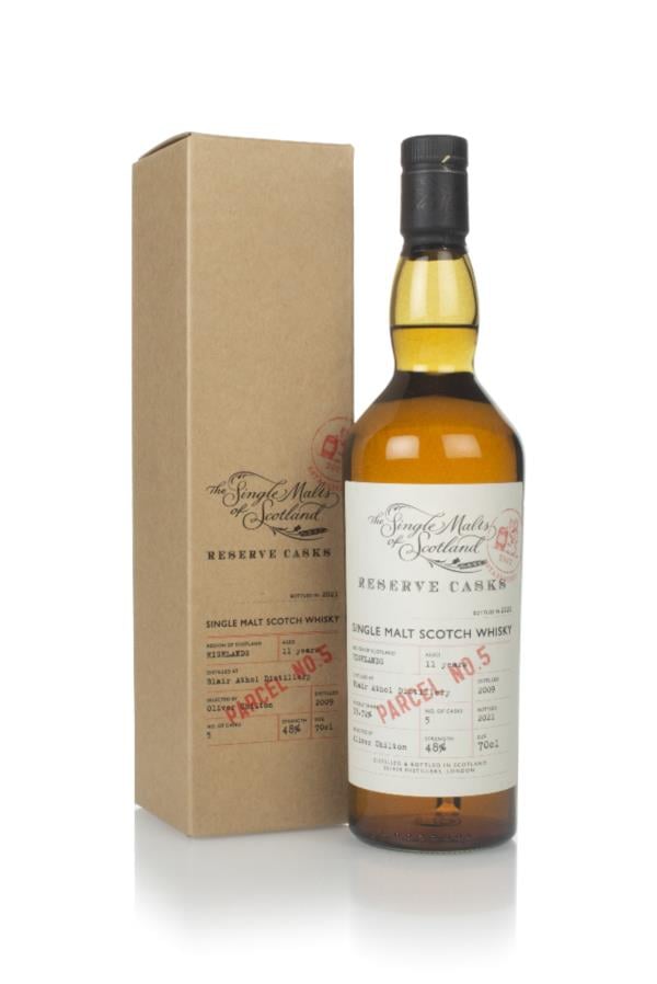 Blair Athol 11 Year Old 2009 (Parcel No.5) - Reserve Casks (The Single Single Malt Whisky