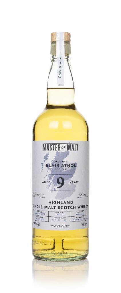 Blair Athol 9 Year Old 2010 (Master of Malt) (55.7%) Single Malt Whisky