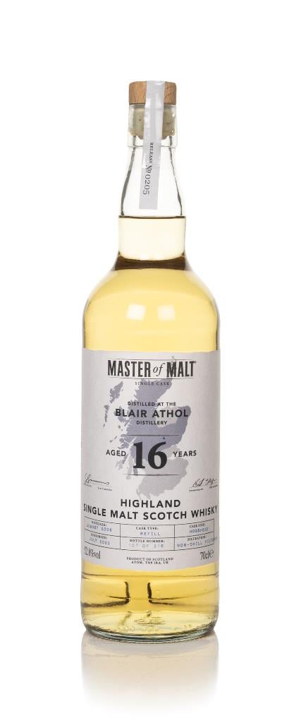 Blair Athol 16 Year Old 2006 Single Cask (Master of Malt) Single Malt Whisky