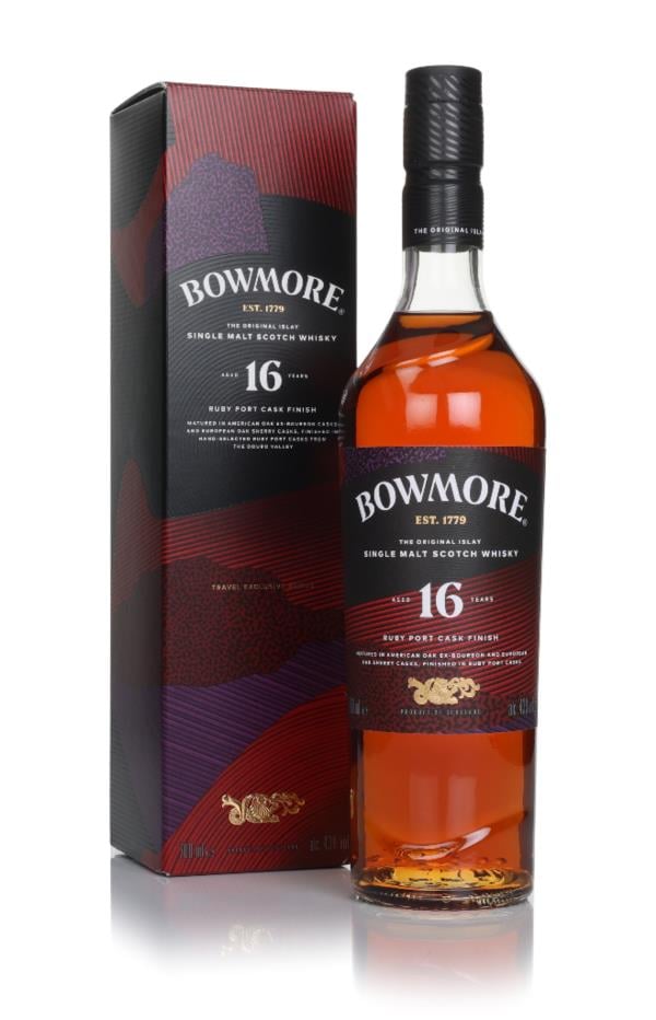 Bowmore 16 Year Old Ruby Port Cask Finish Single Malt Whisky