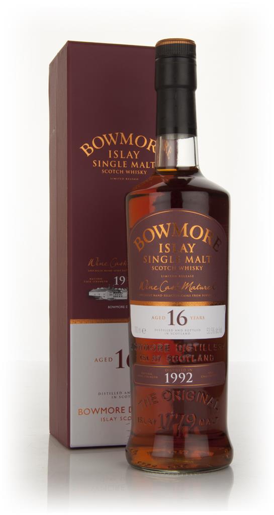 Bowmore 16 Year Old 1992 Bordeaux Wine Cask Matured Single Malt Whisky