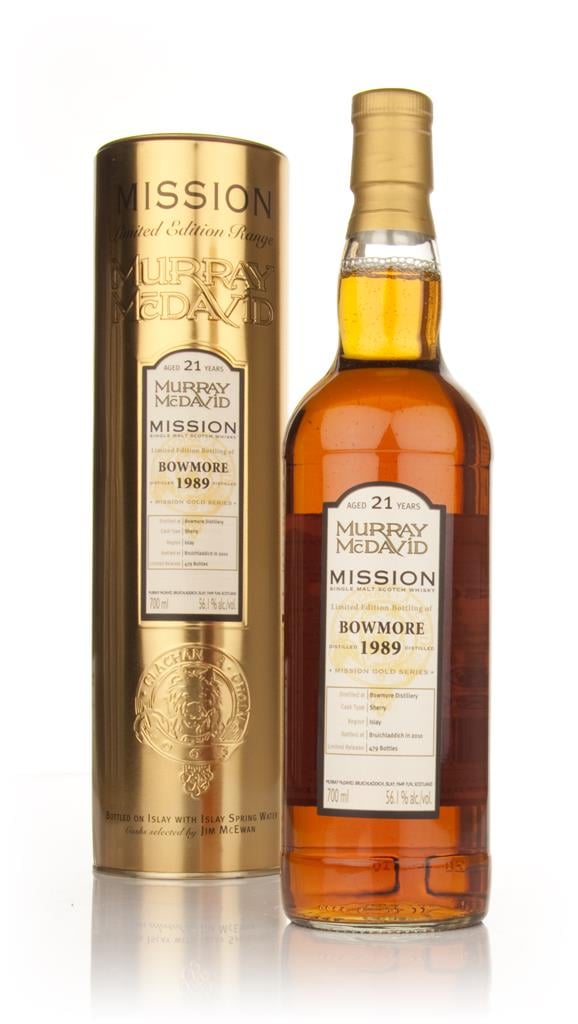 Bowmore 21 Year Old 1989 - Mission (Murray McDavid) Single Malt Whisky