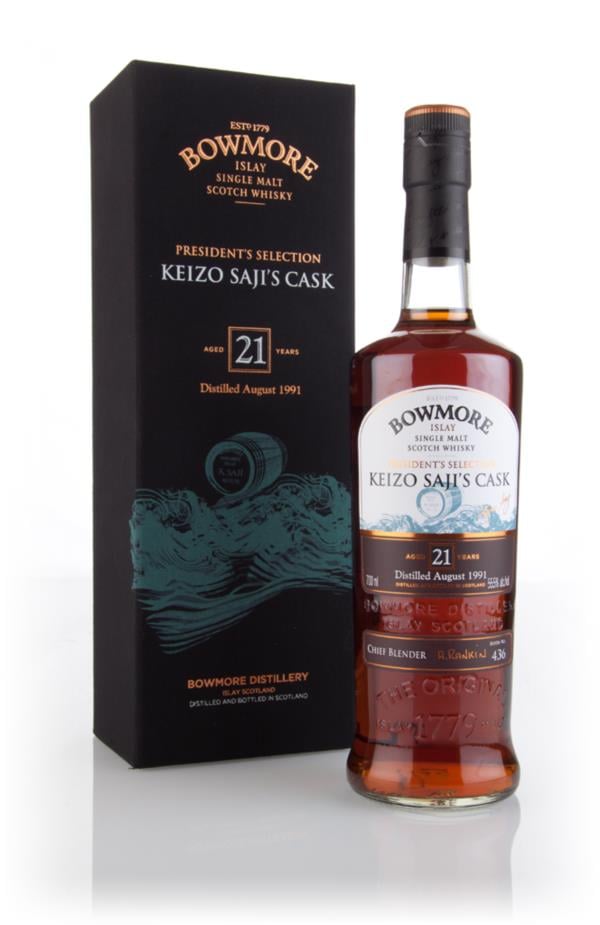 Bowmore 21 Year Old 1991 - Presidents Selection Keizo Sajis Cask Single Malt Whisky