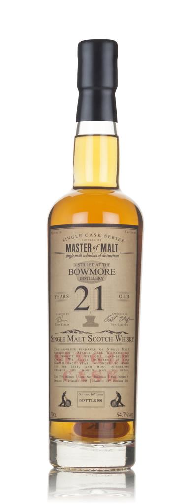Bowmore 21 Year Old 1995 - Single Cask (Master of Malt) Single Malt Whisky