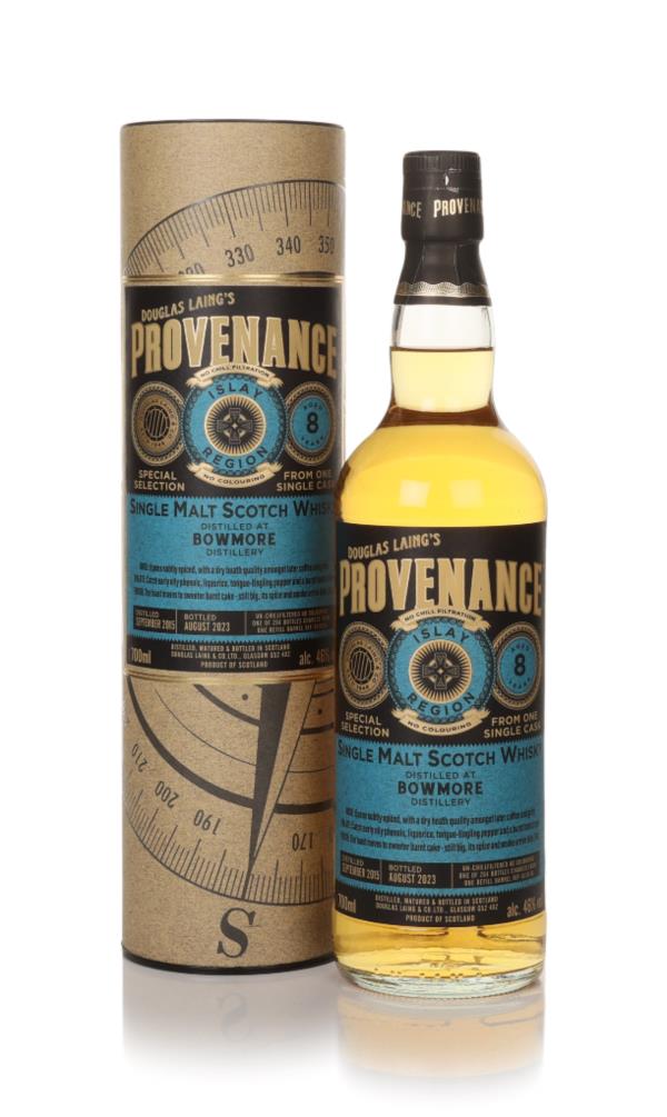 Bowmore 8 Year Old 2015 (cask 18156) - Provenance (Douglas Laing) Single Malt Whisky
