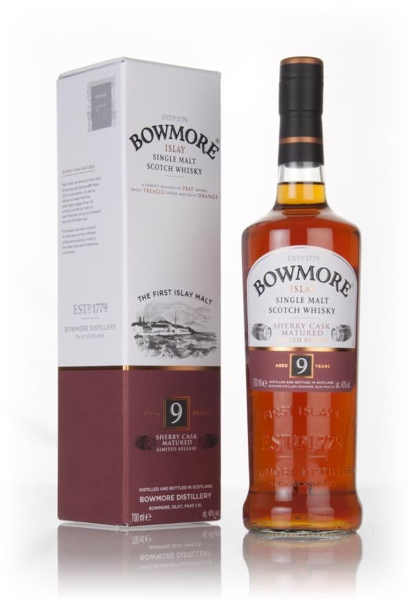 Bowmore 9 Year Old - Sherry Cask Matured Single Malt Whisky