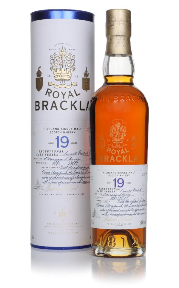 Brackla Royal 19 Year Old - Exceptional Cask Single Malt Whisky