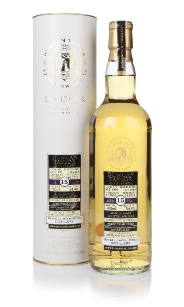 Brackla 15 Year Old 2006 (cask 93311998) - Duncan Taylor Single Malt Whisky