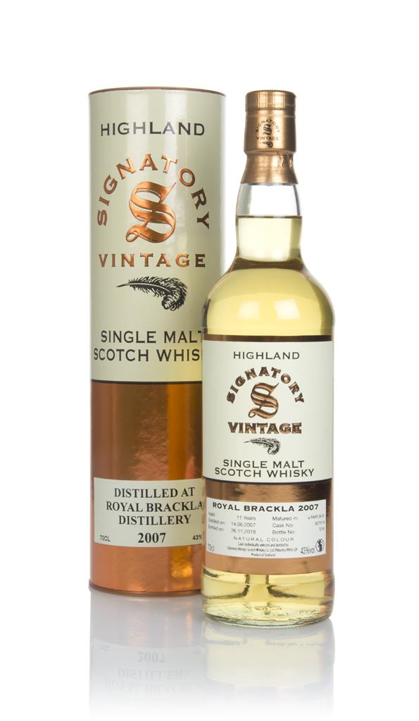 Royal Brackla 11 Year Old 2007 (cask 307918) - Signatory Single Malt Whisky