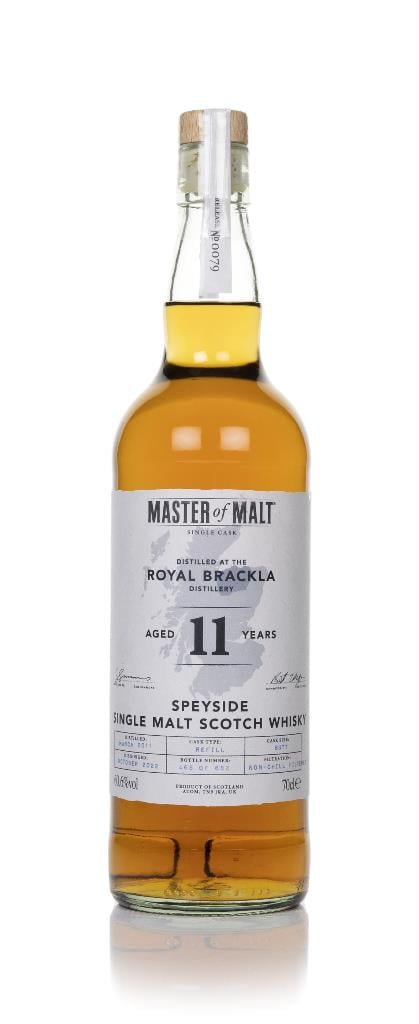 Royal Brackla 11 Year Old 2011 Single Cask (Master of Malt) Single Malt Whisky