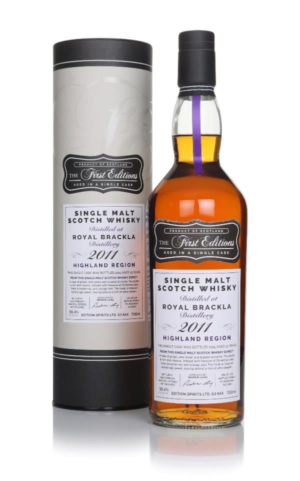 Royal Brackla 13 Year Old 2011 (cask 21881) - The First Editions (Hunt Single Malt Whisky