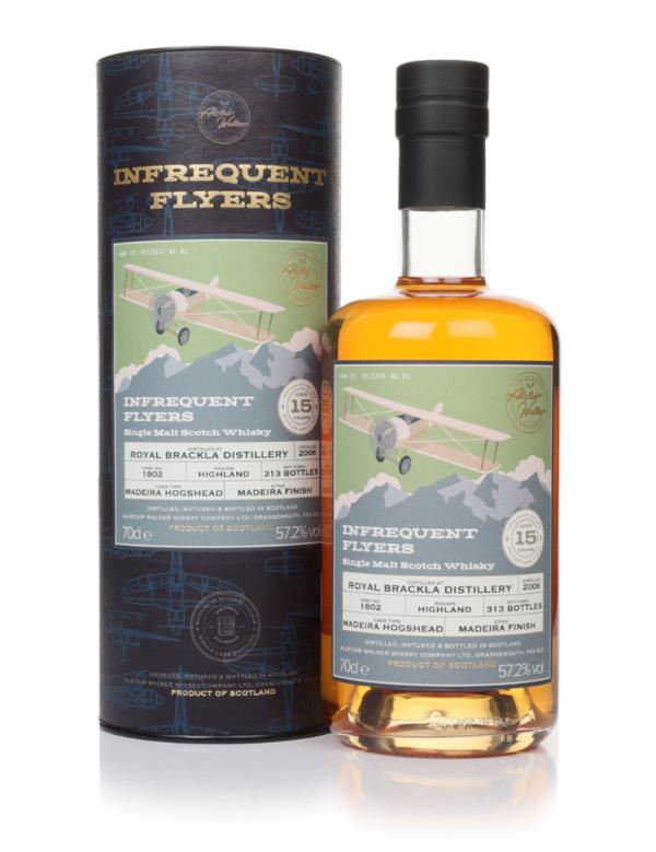 Royal Brackla 15 Year Old 2006 (cask 1802) - Infrequent Flyers (Alista Single Malt Whisky