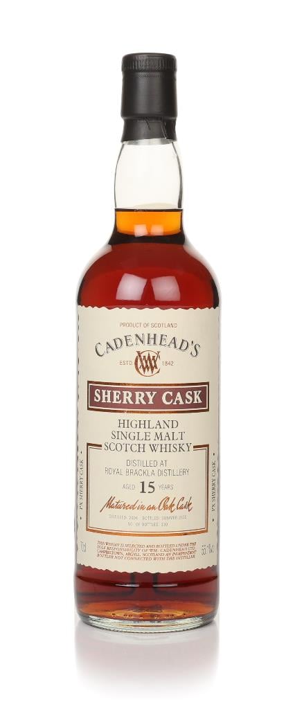Royal Brackla 15 Year Old 2006 (WM Cadenhead) Single Malt Whisky