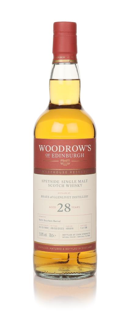 Braes of Glenlivet 28 Year Old  1994 (Cask 165616) - Woodrow's of Edin Single Malt Whisky