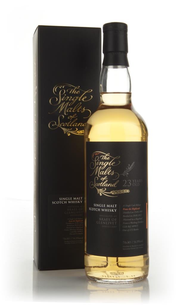 Braes of Glenlivet 23 Year Old 1989 - The Single Malts of Scotland Single Malt Whisky