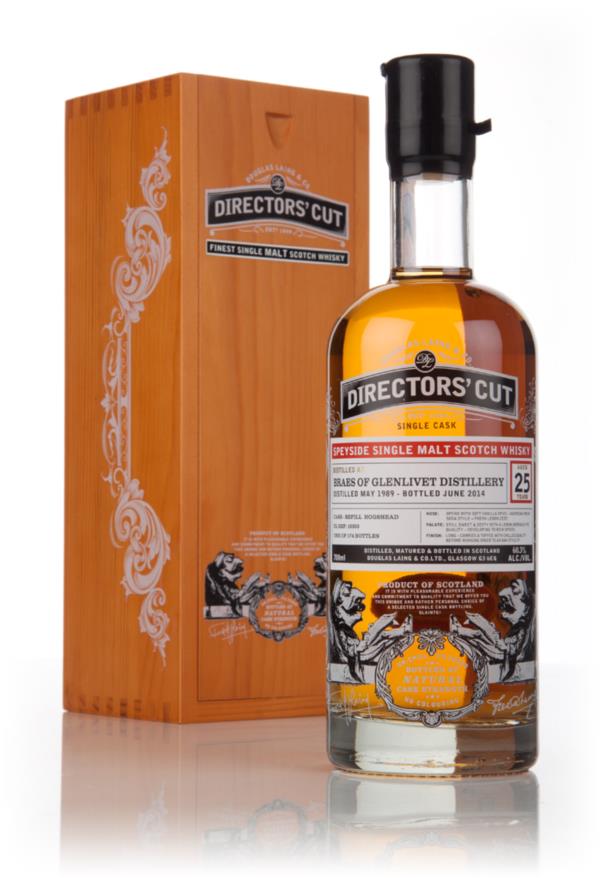 Braes Of Glenlivet 25 Year Old 1989 (cask 10350) - Directors' Cut (Dou Single Malt Whisky